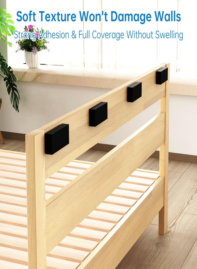 NiHome 28PCS Headboard Stoppers for Wall，EVA Anti-Slip Furniture Pads，10Pcs (15mm) + 18Pcs (5mm), Bed Stopper for Headboard, Long-Lasting Protection Against Wall Damage and Furniture Sliding - Image 2